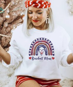 Baseball Mom Rainbows Shirt