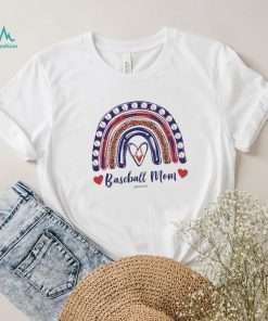 Baseball Mom Rainbows Shirt