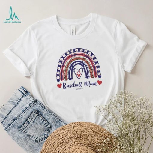 Baseball Mom Rainbows Shirt