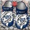 Personalized Number Heart Basketball Crocs Shoes