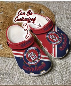 Baseball St. Louis Cardinals Personalized Logo Team Clog Shoes