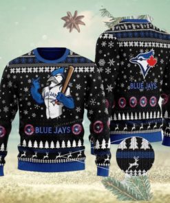 Baseball Team Toronto Blue Jays With Bj Birdy The Mascot Ugly Sweater