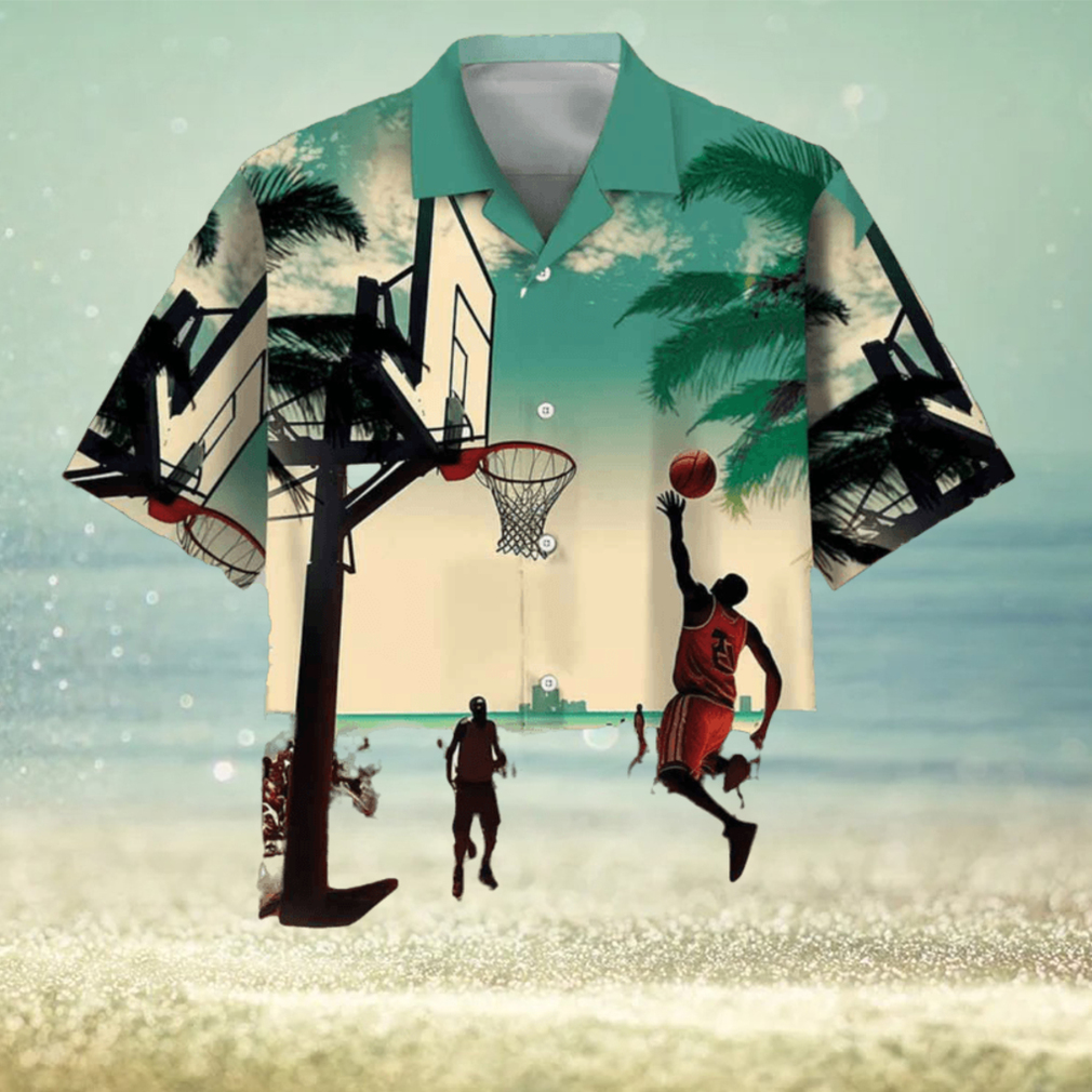 Basketball Beach Hawaiian Shirt Basketball Beach Hawaiian Shirt