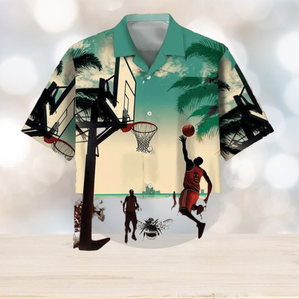 Basketball Beach Hawaiian Shirt Basketball Beach Hawaiian Shirt