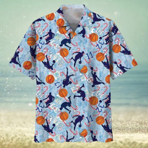 Basketball Christmas Hawaiian Shirt