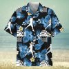 Cricket Blue Hawaiian Shirt