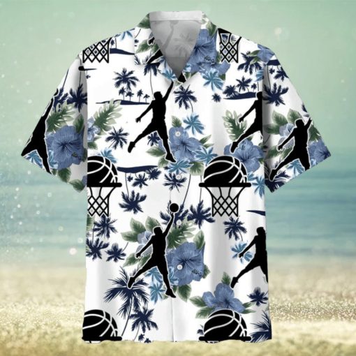 Basketball White Nature Hawaiian Shirt
