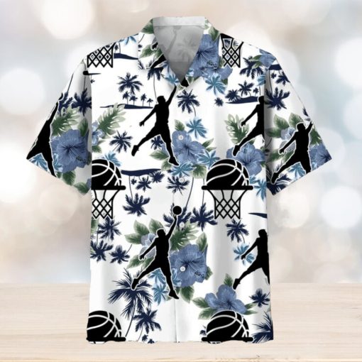 Basketball White Nature Hawaiian Shirt