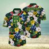 Abilene Christian Wildcats Hawaii Shirt Basketball Net Grunge Pattern – NCAA