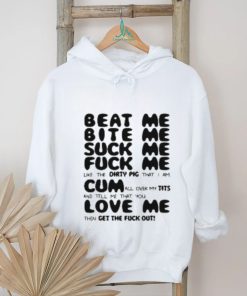 Beat Me Bite Me Whip Me Tshirt