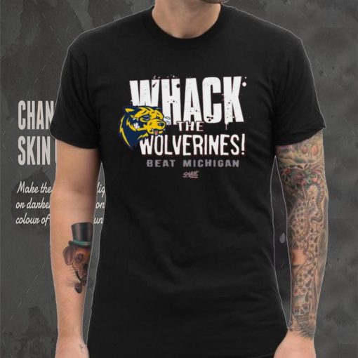 Beat Michigan Whack the Wolverines T Shirt