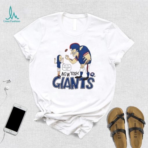 Beavis and Butt Head X New York Giants cornholio shirt