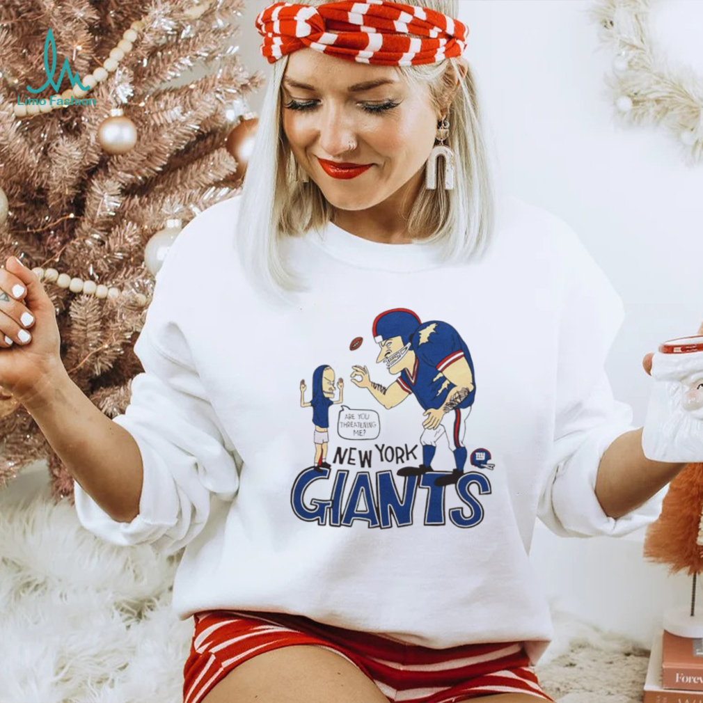 Beavis and Butt Head X New York Giants cornholio shirt Beavis and Butt Head X New York Giants cornholio shirt