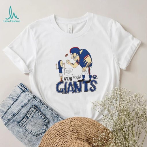 Beavis and Butt Head X New York Giants cornholio shirt