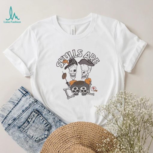 Beavis and Butt Head X Tampa Bay Buccaneers skulls shirt