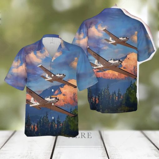 Beechcraft QU 22B Pave Eagle (Beech A36 Bonanza) Hawaiian Shirt Men And Women Gift Aloha Beach Holiday