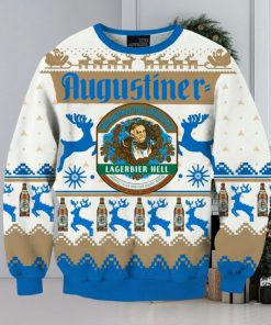 Beers Augustiner 3D Print Fun Christmas Sweater