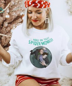 Bella and Edward Twilight X Amazing Spider Man better hold on tight spider monkey comic cover shirt, hoodie, sweater, long sleeve and tank top Bella and Edward Twilight X Amazing Spider Man better hold on tight spider monkey comic cover shirt
