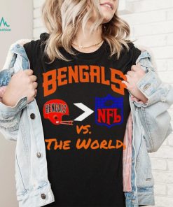 Bengals helmets vs The World NFL shirt, hoodie, sweater, long sleeve and tank top Bengals helmets vs The World NFL shirt