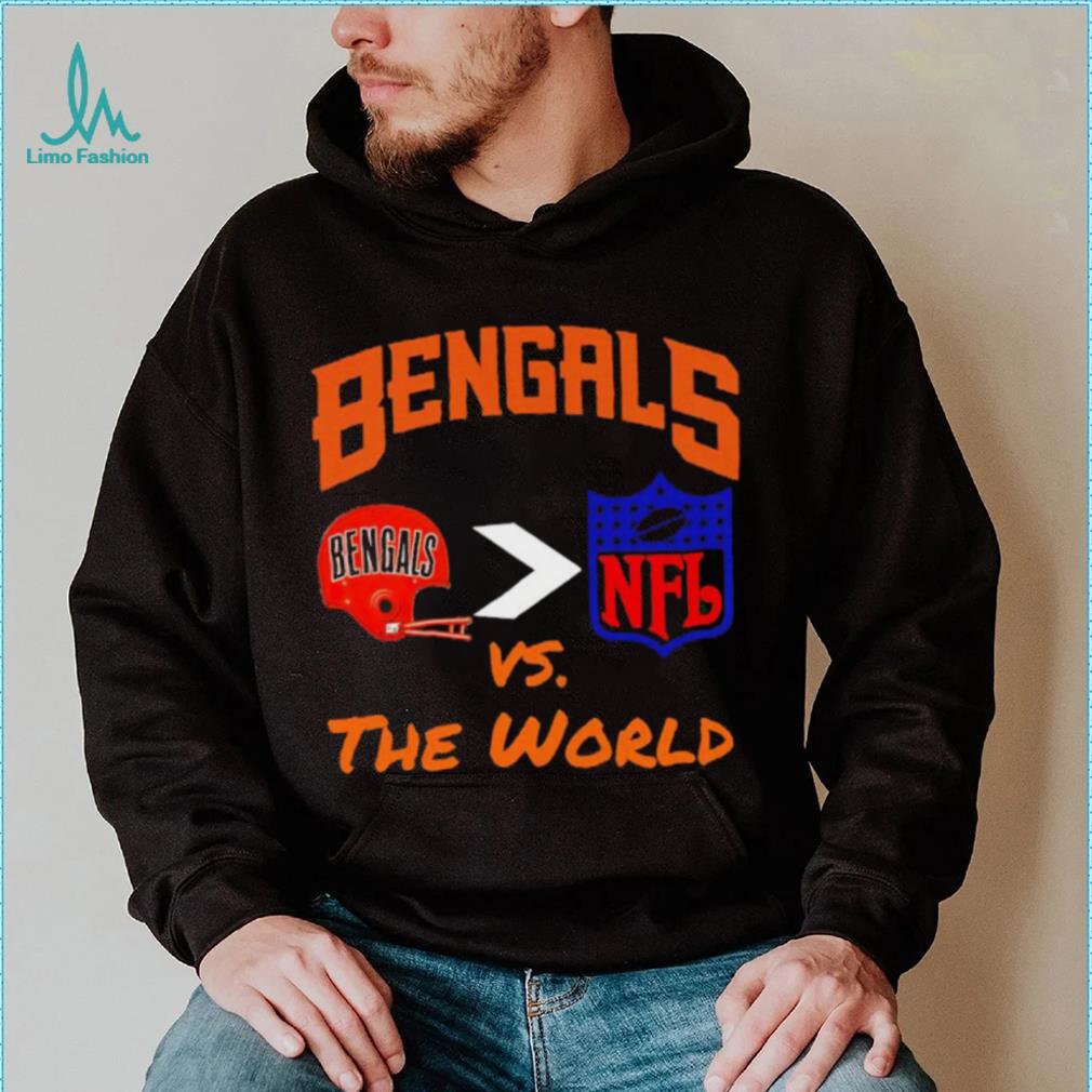Bengals helmets vs The World NFL shirt Bengals helmets vs The World NFL shirt