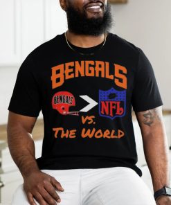 Bengals helmets vs the world NFL Shirt