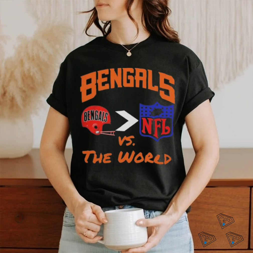 Bengals helmets vs the world NFL Shirt Bengals helmets vs the world NFL Shirt