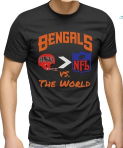 Bengals helmets vs the world NFL Shirt