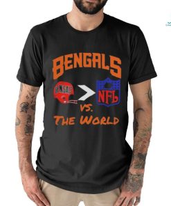 Bengals helmets vs the world NFL Shirt