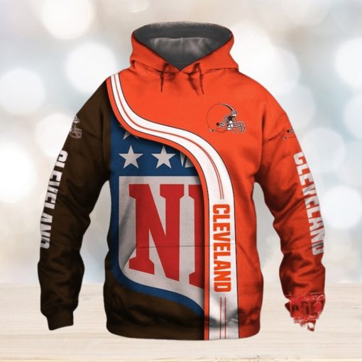 Best 3D Hoodie For Cleveland Browns Fans NFL Pullover Hoodie