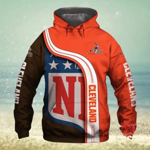 Best 3D Hoodie For Cleveland Browns Fans NFL Pullover Hoodie