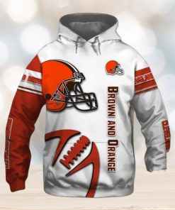 Best Cleveland Browns 3D Graphic Hoodies Cheap Pullover Hoodie