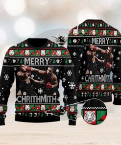 Best Gift 2023 Mike Tyson Ugly Christmas Sweater