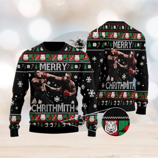 Best Gift 2023 Mike Tyson Ugly Christmas Sweater