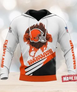 Best Hoodie 3D For Men Cleveland Browns Graphic Gift