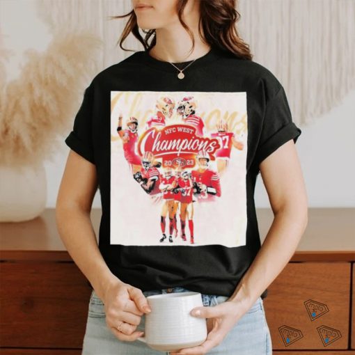 Best In The West San Francisco 49ers Are 2023 NFC West Champions Shirt