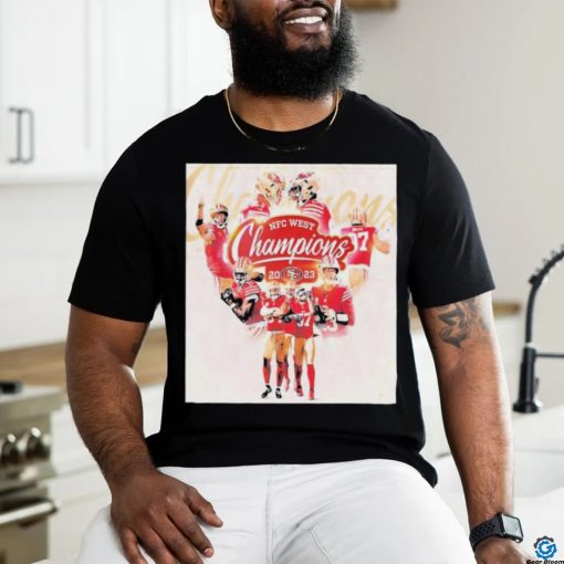 Best In The West San Francisco 49ers Are 2023 NFC West Champions Shirt