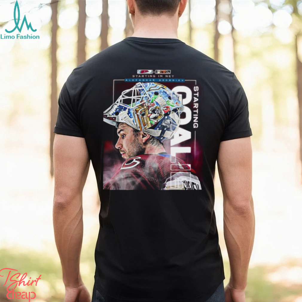 Best Starting in net Alexandar Georgiev Starting Goalie shirt Best Starting in net Alexandar Georgiev Starting Goalie shirt