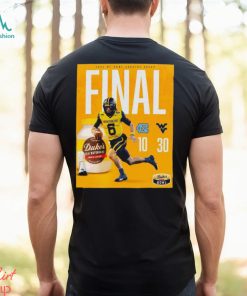 Best West Virginia Mountaineers Football Win The 2023 Duke’s Mayo Bowl Champions NCAA shirt