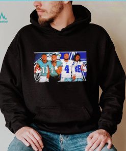 Best players Philadelphia Eagles and Dallas Cowboys poster art shirt