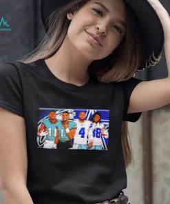 Best players Philadelphia Eagles and Dallas Cowboys poster art shirt