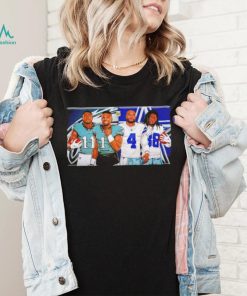 Best players Philadelphia Eagles and Dallas Cowboys poster art shirt