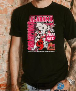 Big Al Mascot Alabama Crimson Tide 2023 SEC Champions Shirt