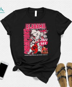 Big Al Mascot Alabama Crimson Tide 2023 SEC Champions Shirt