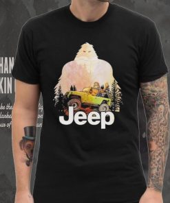 Bigfoot Car Jeep Shirt