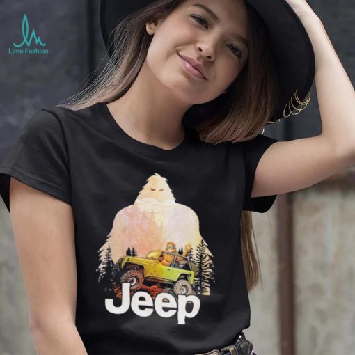 Bigfoot Car Jeep Shirt
