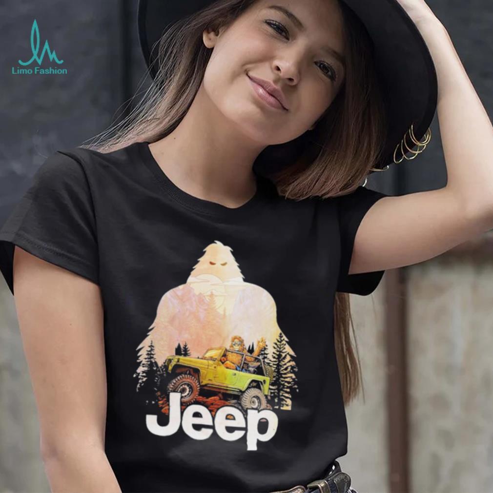 Bigfoot Car Jeep Shirt Bigfoot Car Jeep Shirt
