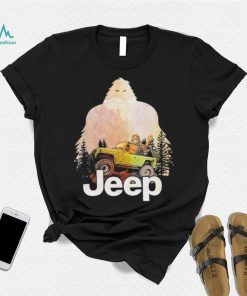 Bigfoot Car Jeep Shirt