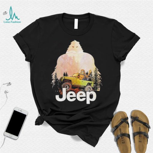 Bigfoot Car Jeep Shirt