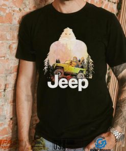 Bigfoot Car Jeep Shirt