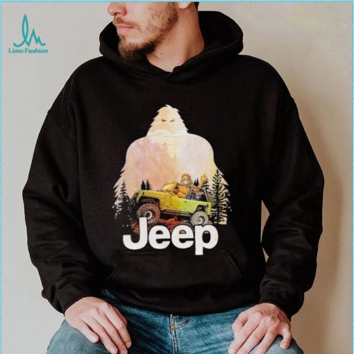 Bigfoot Car Jeep Shirt